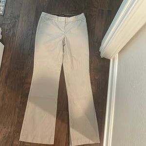 Express size 0 editor, boot cut slacks with pin stripe $25
